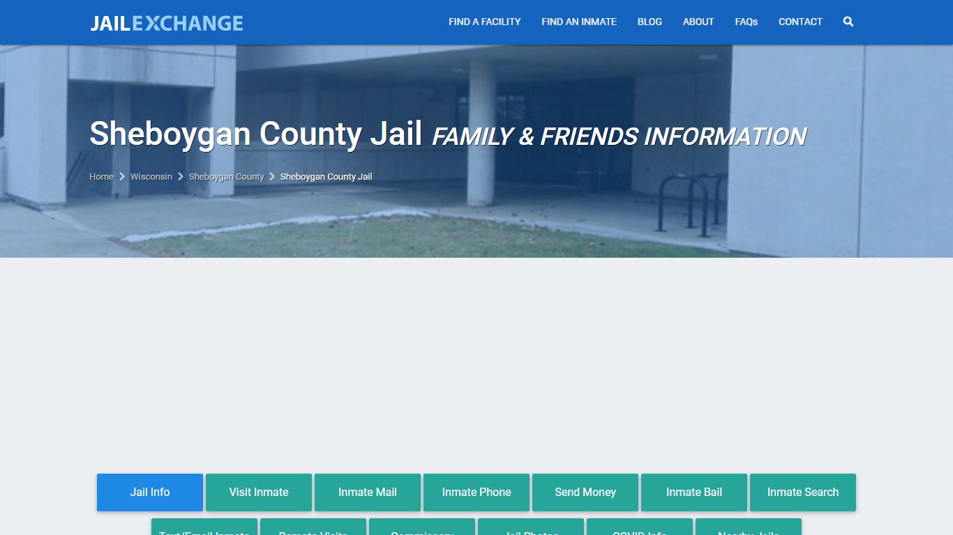 Sheboygan County Jail Visitation | Mail | Phone ...